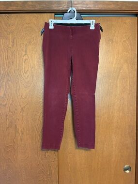 Women’s Stretch Trousers - Burgundy